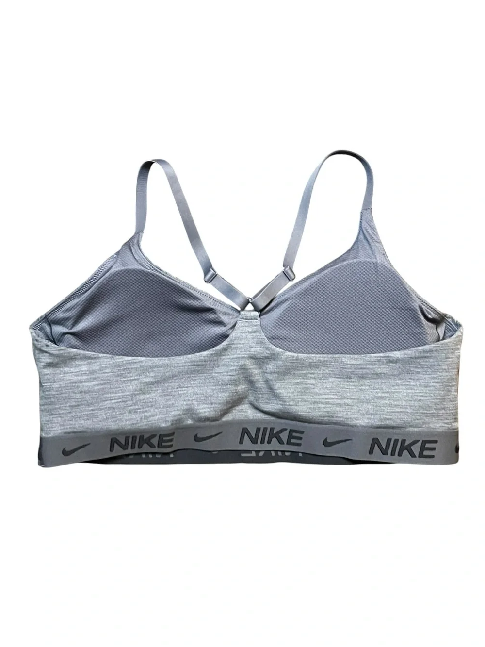 Nike Indy Women's XL Light Support Padded Adjustable Sports Smoke Grey NWT
